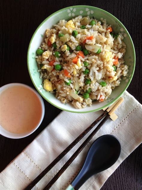Goes great with shrimp, steak, chicken, veggies, just about everything! Hibachi-Style Fried Rice with Yum Yum Sauce - The Cooking Jar