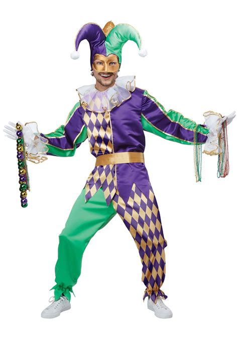 Mens Mardi Gras Jester