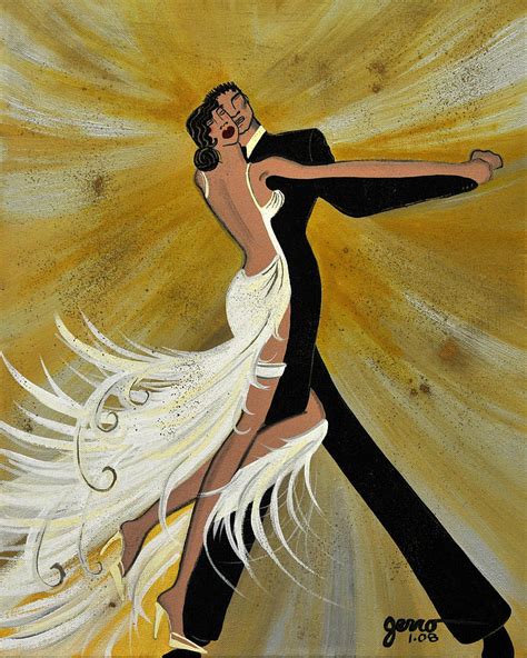 Ballroom Dance Painting By Helen Gerro Fine Art America