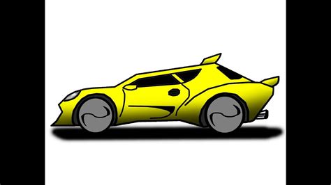 The process from start to finish is extremely complex and can take several hours out. How To Draw Cartoon " RENEGADE CAR" The EZ Way - YouTube