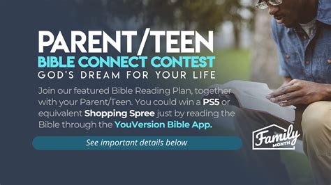 Parentteen Bible Connect Contest Church Of The Rock