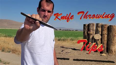 No Spin Knife Throwing How I Control Different Knives Youtube