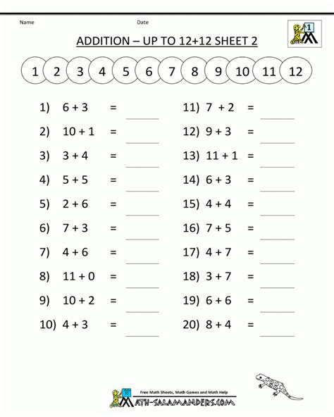 Printable Mental Maths Year 2 Worksheets Addition Worksheet Year 2