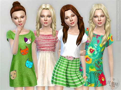 Sims 4 Ccs The Best Clothing For Girls By Lillka
