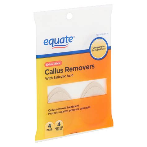 Equate Extra Thick Callus Removers 8 Count
