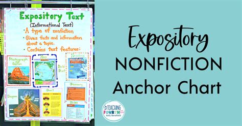 Great Expository Nonfiction Anchor Chart Teaching Fourth And More