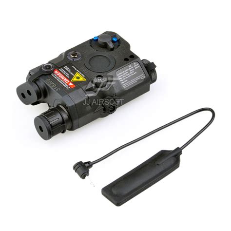 Peq 15 La 5 Battery Case With Flashlight Red And Ir Laser Black Jj