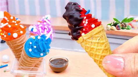 Coolest Miniature Fruit Ice Cream Idea Fresh Miniature Rainbow Ice Cream Recipe For Summer