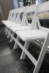 White Folding Chairs E1482174796489 