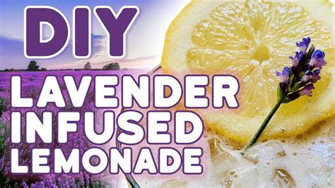 Homemade Lavender Lemonade Diy Youtube