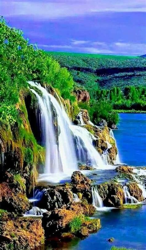 Pin By Meyrem Bergal On Manzara Beautiful Waterfalls Beautiful