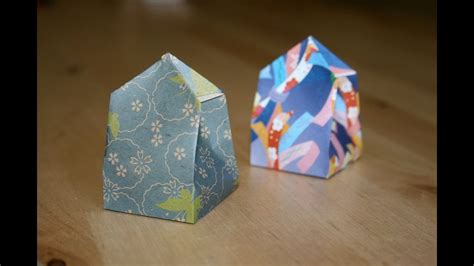 New Origami Box With A4 Paper Origami
