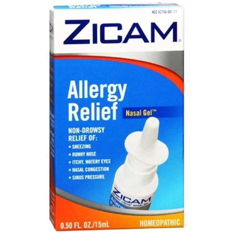 Zicam Allergy Relief Nasal Gel Pack Of 6