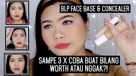 Deep Review Blp Pace Base And Blp Face Concealer Youtube