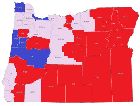Political Map Of Oregon 2024 United States Map