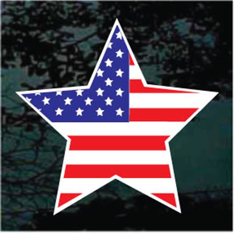 American Flag Decals Custom Vinyl Stickers Decal Junky