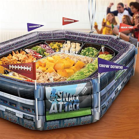Sunny Andersons Infladium The Inflatable Snack Stadium