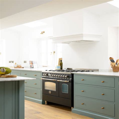 The Trinity Blue Kitchen By Devol Devol Kitchens Scandinavian Style