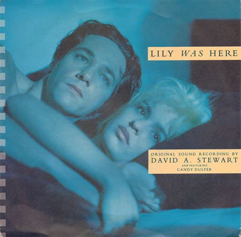 David A Stewart Featuring Candy Dulfer Lily Was Here 1989 Vinyl