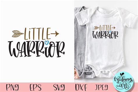 Little Warrior Svg Baby Svg Graphic By Midmagart · Creative Fabrica In