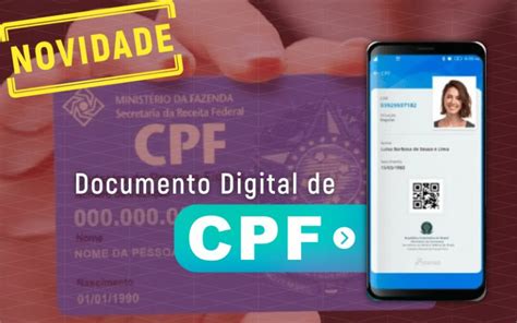 Receita Federal lança documento digital de CPF Contabilidade Papyrus