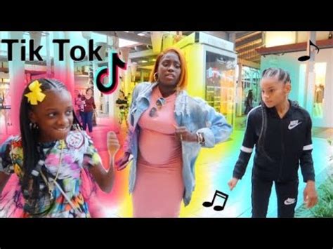 Yaya Ilani Shares Viral TIK TOK DANCE MOVES Squad Dance Off YouTube