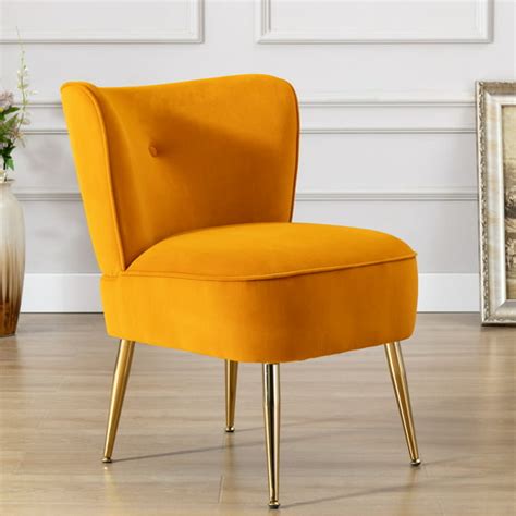 Accent Living Room Side Wingback Chair Fabric Upholstered Seat Chairs