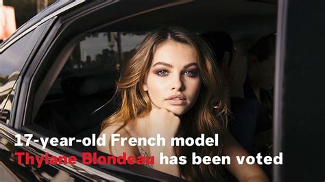 Thylane Blondeau Named Most Beautiful Face Of 2018 Video Dailymotion