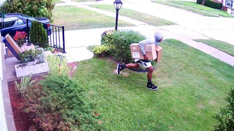 Video Shows Man Stealing Packages From Front Porch In Westland