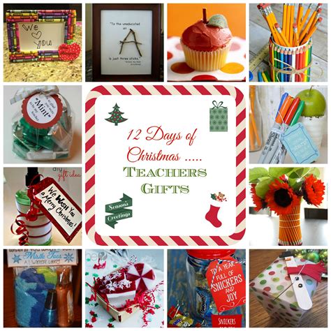 12 Days Of Christmas Teacher T Ideas