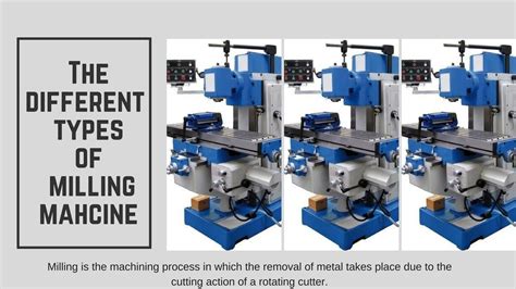 15 Different Types Of Milling Machine Explained With Pdf