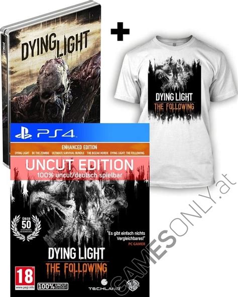 Wir sind nicht sicher, wenn sie können aktiv season pass auf deutsch konto. PS4 - Dying Light: The Following Enhanced Steelbook AT uncut Edition + T-Shirt + Kettensäge ...