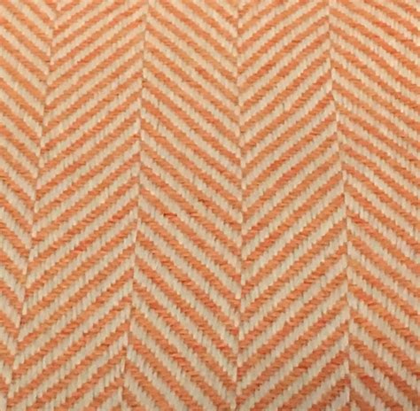 Kravet Outdoor Orange Herringbone Chevron Upholstery Fabric Ashore