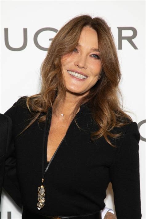 CARLA BRUNI At Thierry Mugler Couturissime Exhibition Opening Ceremony