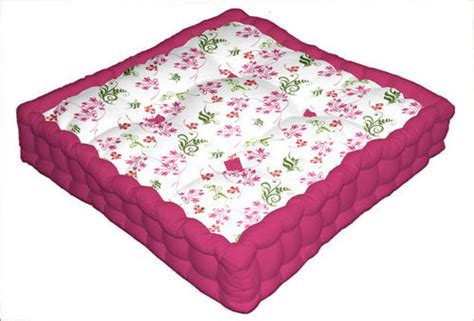 multicolor 100 cottin floor cushion size 40 x 40 x 8 cm at rs 227 piece in karur