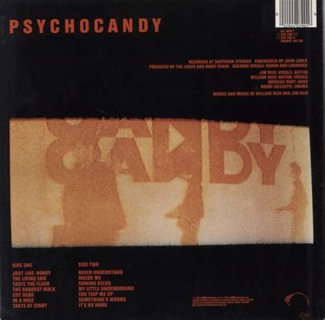 The Jesus And Mary Chain Psychocandy Uk Vinyl Lp Album Lp Record 797174