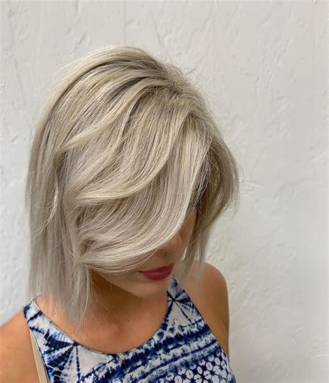 Blonde Beauty 👸🏼 Blonde Hair Color Artistic Hair Grey Blonde Hair