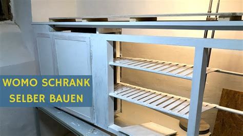 Ein einfacher tresen, der im zimmer zu einem echten blickfang werden kann, läßt sich mit relativ einfachen mitteln selber bauen. Wohnmobil Selbstausbau: Schrank bauen leicht gemacht ...