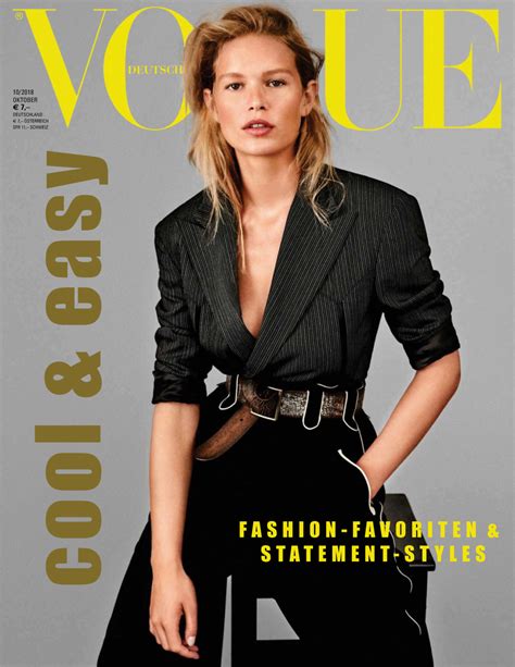 Vogue Germany October 2018 Magazine
