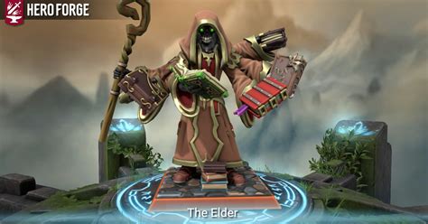 The Elder Made With Hero Forge
