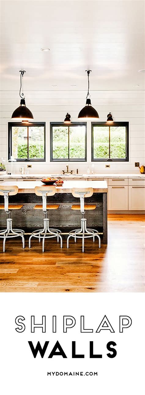 Does shiplap go over drywall? This Is Happening: Shiplap Walls | Islands, Window and ...