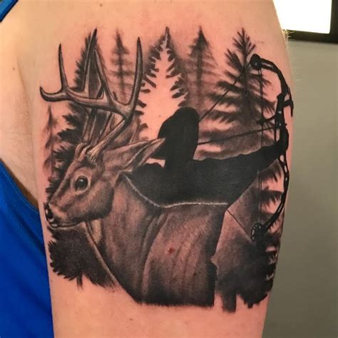 75 Best Hunting Tattoo Designs And Ideas Hobby Commitment 2019
