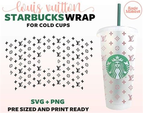 Free Free 210 Louis Vuitton Svg Starbucks Cup SVG PNG EPS DXF File