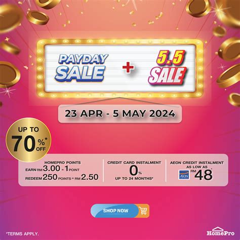 It's the ultimate sale extravaganza... - HomePro Malaysia