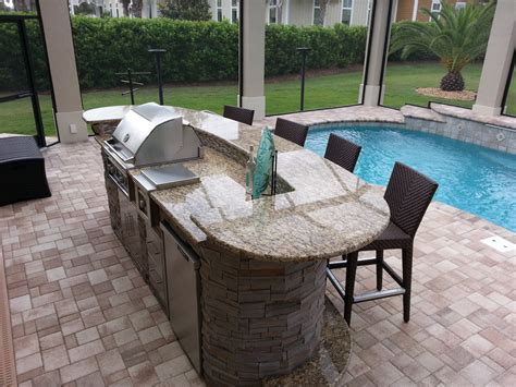 6 Beautiful Outdoor Bars Premier Outdoor Living And Design Tampa Fl