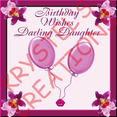 Second Life Marketplace Hbd2 Birthday Wishes Darling Daughter Wear Me