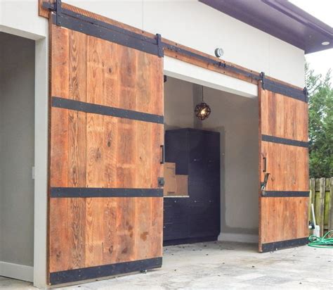 Rustica Hardware Exterior Barn Doors Old Barn Doors Garage Door Design