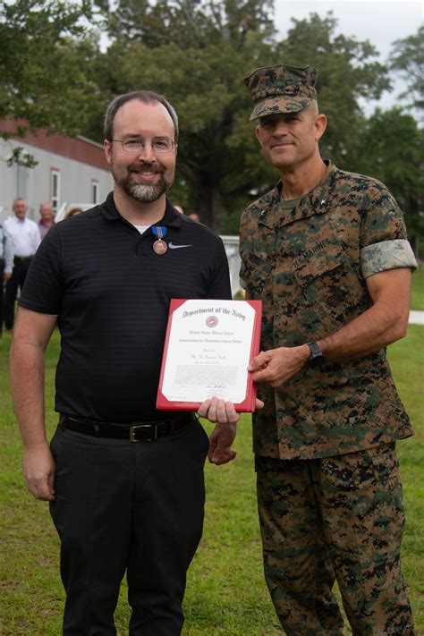 Dvids Images Sanders Hall Awarded Navy Meritorious Civilian Service