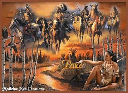 Native American Indian Animated Warrior Indians Dancer