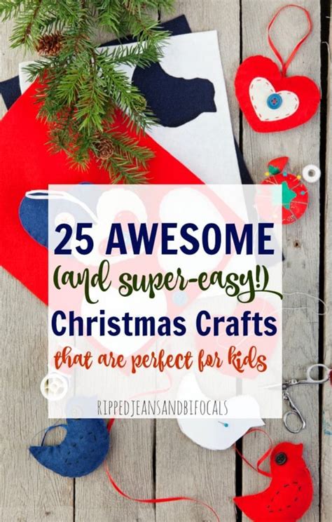 25 Super Easy Christmas Crafts For Kids